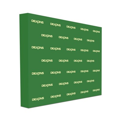 10' x 8' Step and Repeat Fabric Pop Up Straight Display (Hardware Only)