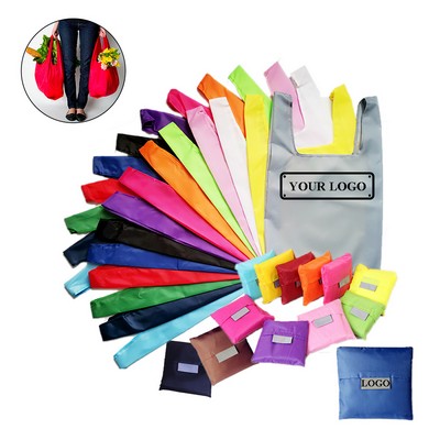 Folding Shopper Bag (16" x 13" x 3")