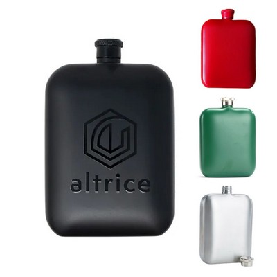 6 oz Stainless Steel Flask