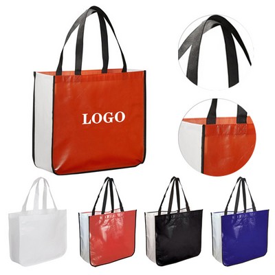 Waterproof non-woven tote shopping bag