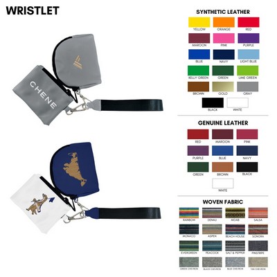 Wristlet With Your Logo Embroidered