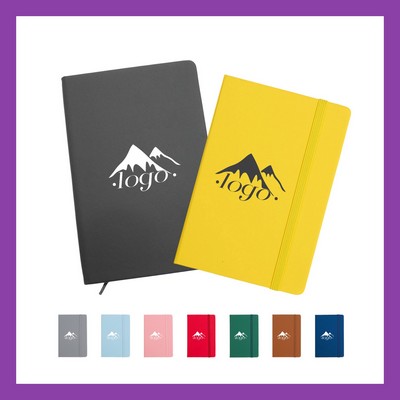 A5 Notebook With Elastic Loop