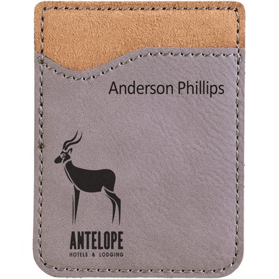 Leatherette Phone Wallet