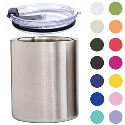 12 oz Stainless Steel Double Walled Lowball Tumbler